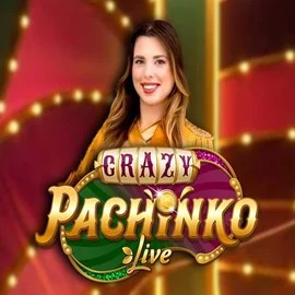 Crazy Pachinko logo by Evolution at Big Lucky Casino