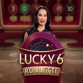 Lucky 6 Roulette online game logo by Pragmatic Play on big-luckycasino.org