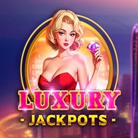 Luxury Jackpots logo by Triple Cherry at Big Lucky Casino