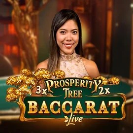 Prosperity Tree Baccarat by Evolution, showcased at big-luckycasino.org – game logo