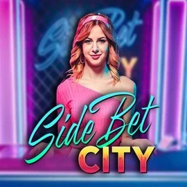 Side Bet City by Evolution, showcased at big-luckycasino.org – game logo